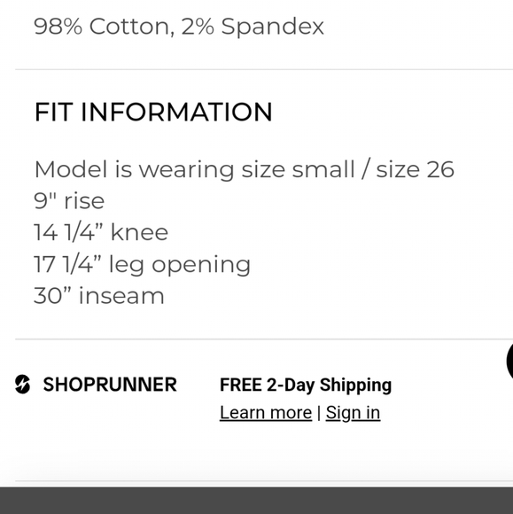 JOE'S JEANS THE PROVOCATEUR PETITE BOOTCUT - Picture 8 of 8